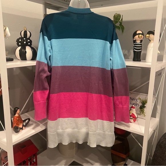 LANDS  END women long cardigan/size LP - Picture 3 of 6